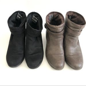 American Eagle women’s Ankle Boots-2 pairs of Boots Size 7.5